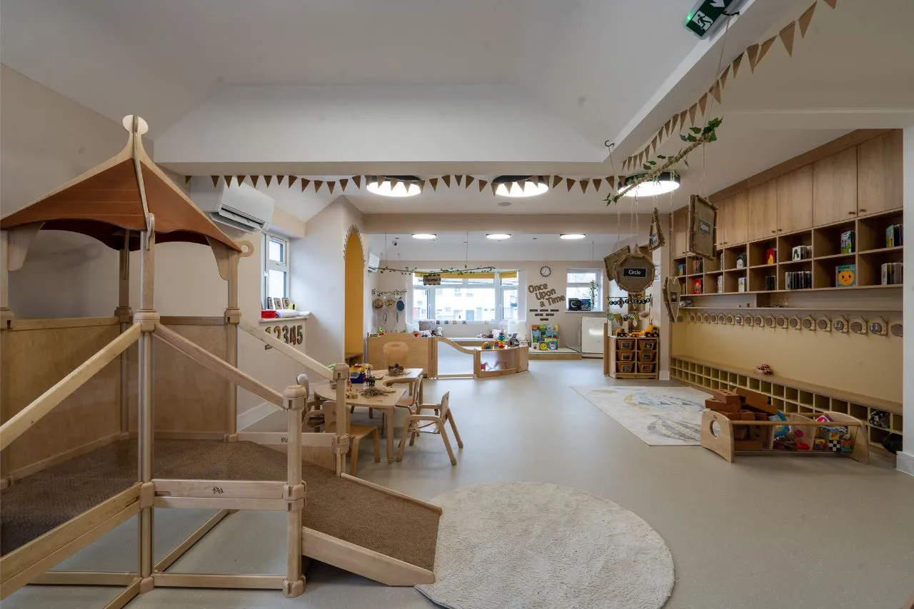 Ladybird Nursery — interior learning zone